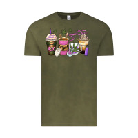 Vintage Olive weed coffee cups Vintage Tee - Zillion Design Studio