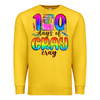 Lemon 100 days of cray cray Premium Sweatshirt - MaliasSmallBusiness
