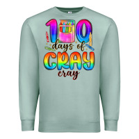 Seafoam 100 days of cray cray Premium Sweatshirt - MaliasSmallBusiness