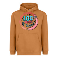Meerkat happy 100 days of school Heavyweight Hoodie - MaliasSmallBusiness