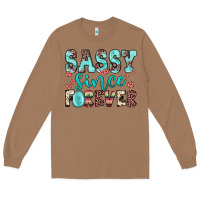 Toasted Coconut sassy since forever Long Sleeve Tee - JahusDesignShop