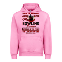 Fuchsia Pink My Bowling Urban Hoodie - Bettercallsaul