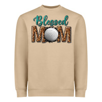 Mushroom western blessed mom with hockey Heavyweight Sweatshirt - texasbilliewilder