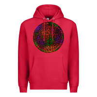 Cardinal halloween round earrings 2 Premium Hoodie - BundleAndBundleShop