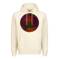 Sandshell halloween round earrings 2 Premium Hoodie - BundleAndBundleShop