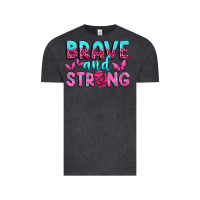 Vintage Black Brave and Strong Vintage Tee - texasbilliewilder
