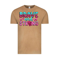 Vintage Camel Brave and Strong Vintage Tee - texasbilliewilder
