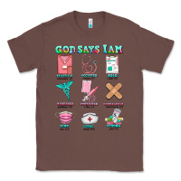 Chestnut nurse god says i am  nurse elements Classic Tee - AdoDesignShop
