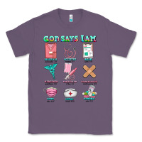 Lavender nurse god says i am  nurse elements Classic Tee - AdoDesignShop