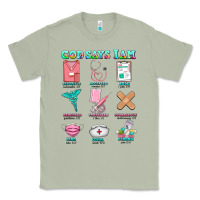 Matcha nurse god says i am  nurse elements Classic Tee - AdoDesignShop
