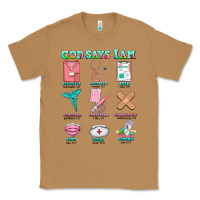 Toasted Coconut nurse god says i am  nurse elements Classic Tee - AdoDesignShop