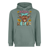 Sage heifer Heavyweight Hoodie - MaliasSmallBusiness