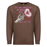 Chestnut not to be blunt but can i hit Premium Sweatshirt - MaliasSmallBusiness