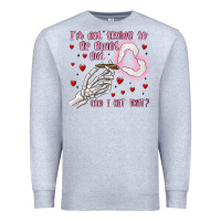 Heather Grey not to be blunt but can i hit Premium Sweatshirt - MaliasSmallBusiness