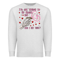 Oatmeal Heather not to be blunt but can i hit Premium Sweatshirt - MaliasSmallBusiness