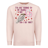 Pale Pink not to be blunt but can i hit Premium Sweatshirt - MaliasSmallBusiness