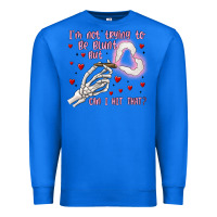 True Royal not to be blunt but can i hit Premium Sweatshirt - MaliasSmallBusiness