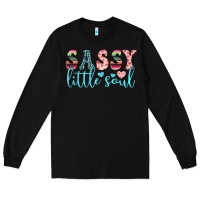 Black sassy little soul Long Sleeve Tee - JahusDesignShop