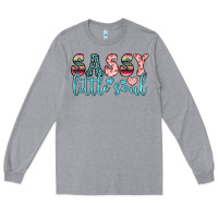 Heather Grey sassy little soul Long Sleeve Tee - JahusDesignShop