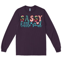 Plum sassy little soul Long Sleeve Tee - JahusDesignShop