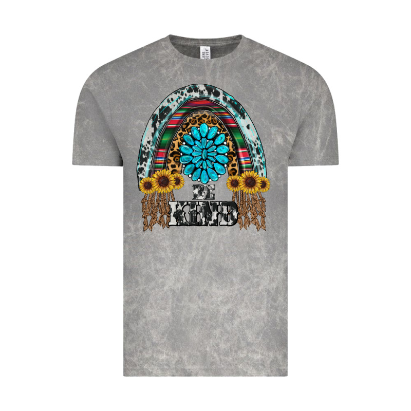Western Rainbow  Be Kind Vintage Tee by RanaPortraitStore | Teevron