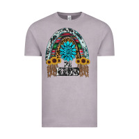 Vintage Zinc western rainbow  be kind Vintage Tee - RanaPortraitStore