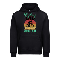 Black Mens Cycling Dad Bike Rider Cyclist Father s Day Gift Funny Urban Hoodie - Bettercallsaul