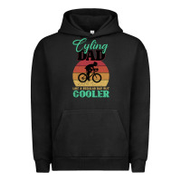 Pigment Black Mens Cycling Dad Bike Rider Cyclist Father s Day Gift Funny Urban Hoodie - Bettercallsaul