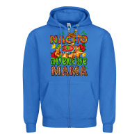 True Royal nacho average mama with nacho Zipper Hoodie - AdoDesignShop