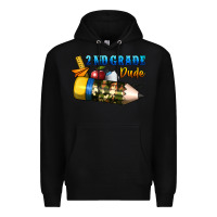 Black 2 nd grade dude Premium Hoodie - BundleAndBundleShop