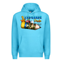 Ocean Blue 2 nd grade dude Premium Hoodie - BundleAndBundleShop