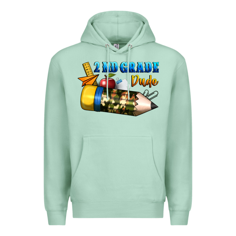 2 Nd Grade Dude Premium Hoodie by BundleAndBundleShop | Teevron