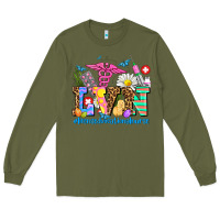 Army Green easter lvn licensed vocational nurse Long Sleeve Tee - AdoDesignShop