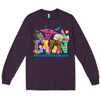 Plum easter lvn licensed vocational nurse Long Sleeve Tee - AdoDesignShop