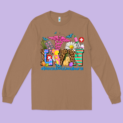Easter Lvn Licensed Vocational Nurse Long Sleeve Tee Designed By Adodesignshop