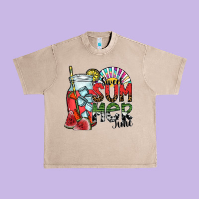 Sweet Summer Time Urban Heavy Tee Designed By Sublimationcraftshop