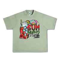 Oil Green sweet summer time Urban Heavy Tee - SublimationCraftShop