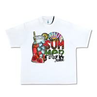 White sweet summer time Urban Heavy Tee - SublimationCraftShop