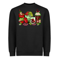 Black wine coffee cups Heavyweight Sweatshirt - Zillion Design Studio
