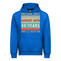 Cobalt awesome since august 1976 44 years and i ll keep on Urban Hoodie - Bettercallsaul