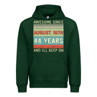 Forest Green awesome since august 1976 44 years and i ll keep on Urban Hoodie - Bettercallsaul