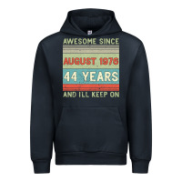 Navy awesome since august 1976 44 years and i ll keep on Urban Hoodie - Bettercallsaul