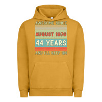 Pigment Peanut Butter awesome since august 1976 44 years and i ll keep on Urban Hoodie - Bettercallsaul