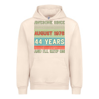 Sandshell awesome since august 1976 44 years and i ll keep on Urban Hoodie - Bettercallsaul
