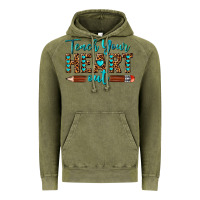 Vintage Olive teach your heart out Vintage Hoodie - texasbilliewilder