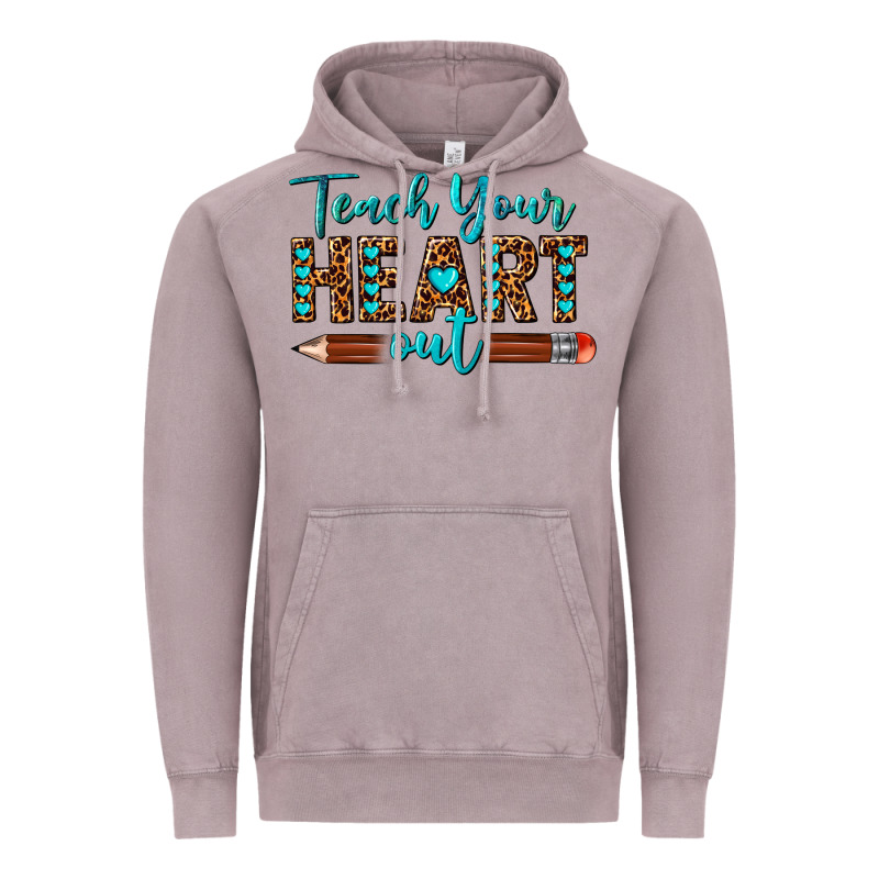 Teach Your Heart Out Vintage Hoodie by texasbilliewilder | Teevron