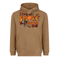 Toasted Coconut i only smoke the good stuff Heavyweight Hoodie - MaliasSmallBusiness