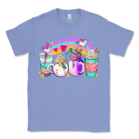 Colony Blue unicorn coffee cups Classic Tee - AdoDesignShop
