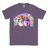 Lavender unicorn coffee cups Classic Tee - AdoDesignShop