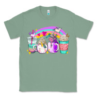 Sage unicorn coffee cups Classic Tee - AdoDesignShop